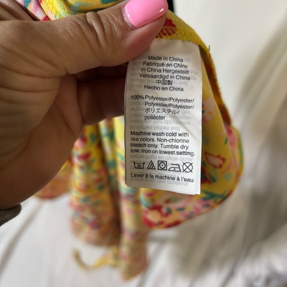 J. Crew Yellow Flutter Sleeve Mini Sundress‎ - Picture 6 of 7